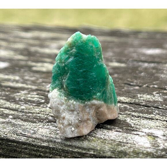 37 Carat Natural Superb Green Emerald Crystal Specimen From Panjshir Afghanistan - Picture 2 of 9